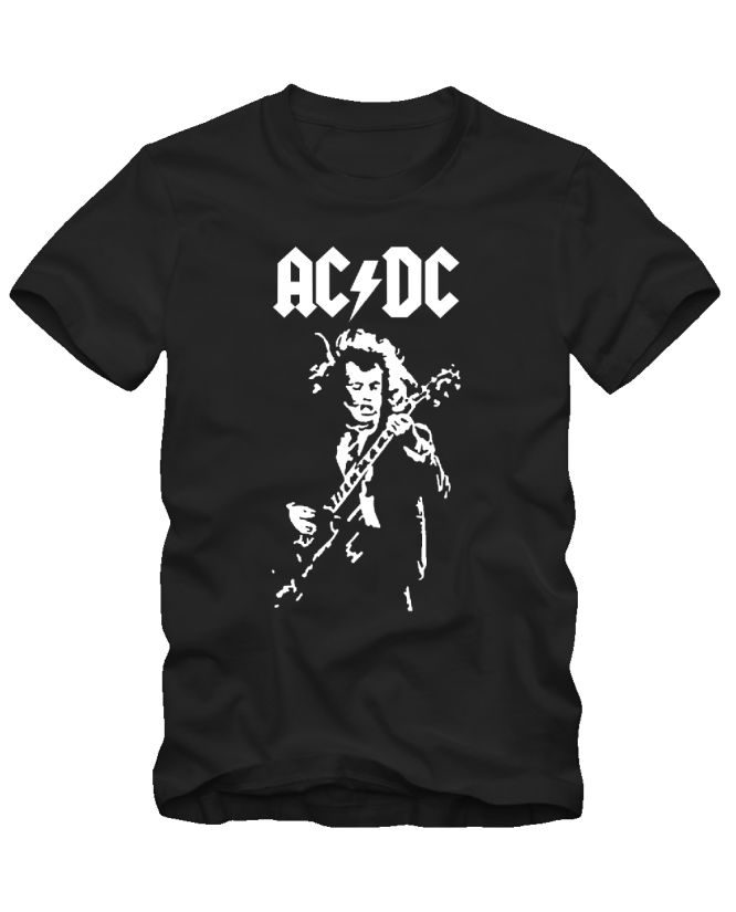 marškinėliai AC/DC guitar